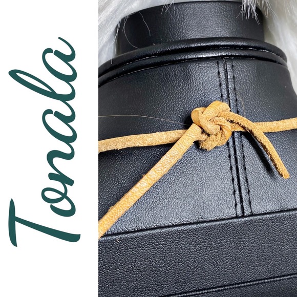 Vintage Signed Tonala Mexico Ceramic Thunderbird Pendant Necklace Folk Art - Picture 7 of 8